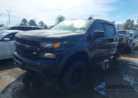 2021 Chevrolet Silverado 1500 4Wd Short Bed Custom from USA, damaged, VIN 3GCPYBEH9MG145380